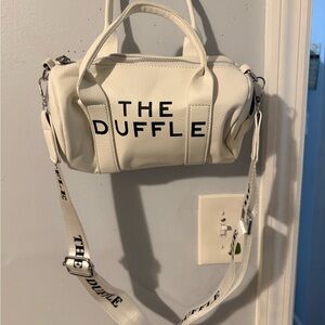 The Duffle White small bag